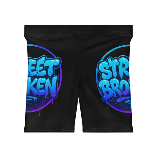Street Broke Women’s Biker Shorts - Street Broken
